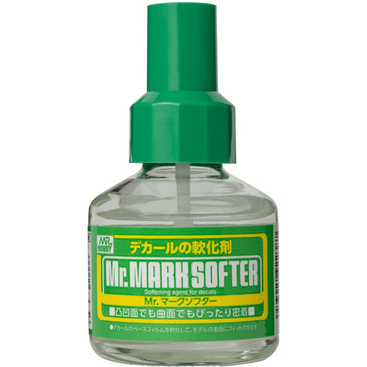 Mr Hobby MS-231 Mr. Mark Softer (40 ml) - Glue / Decal solution