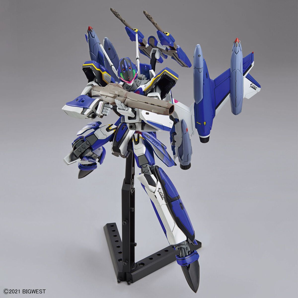 Bandai 1/100 HG 超時空要 YF-29 杜蘭朵女武神 (麥斯米倫·吉納斯機) 組裝模型 - TwinnerModel