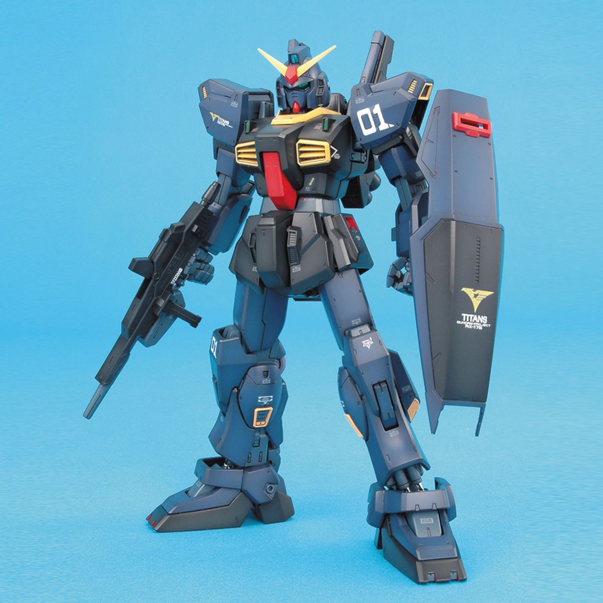Bandai 1/100 MG RX-178 高達Mk-II Ver. 2.0 (泰坦斯配色) 組裝模型 - TwinnerModel
