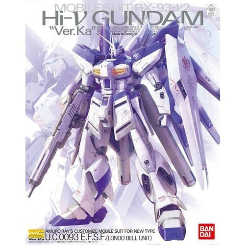 Bandai 1/100 MG RX-93-ν2 Hi-ν 高達卡版 組裝模型 - TwinnerModel