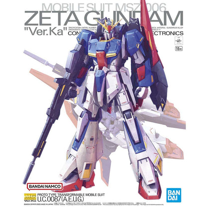 Bandai 1/100 MG ZETA高達Ver. Ka 組裝模型 - TwinnerModel