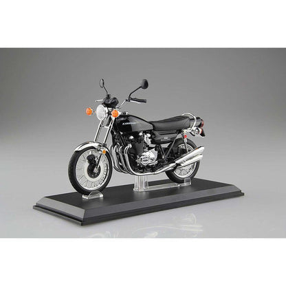 Aoshima 1/12 Finished Bike 川崎900 SUPER4（Z1）黑色 - TwinnerModel