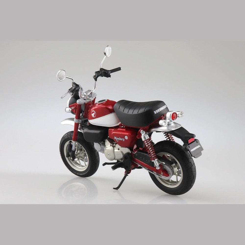 Aoshima 1/12 Finished Bike 本田Monkey125 珍珠星雲紅 - TwinnerModel