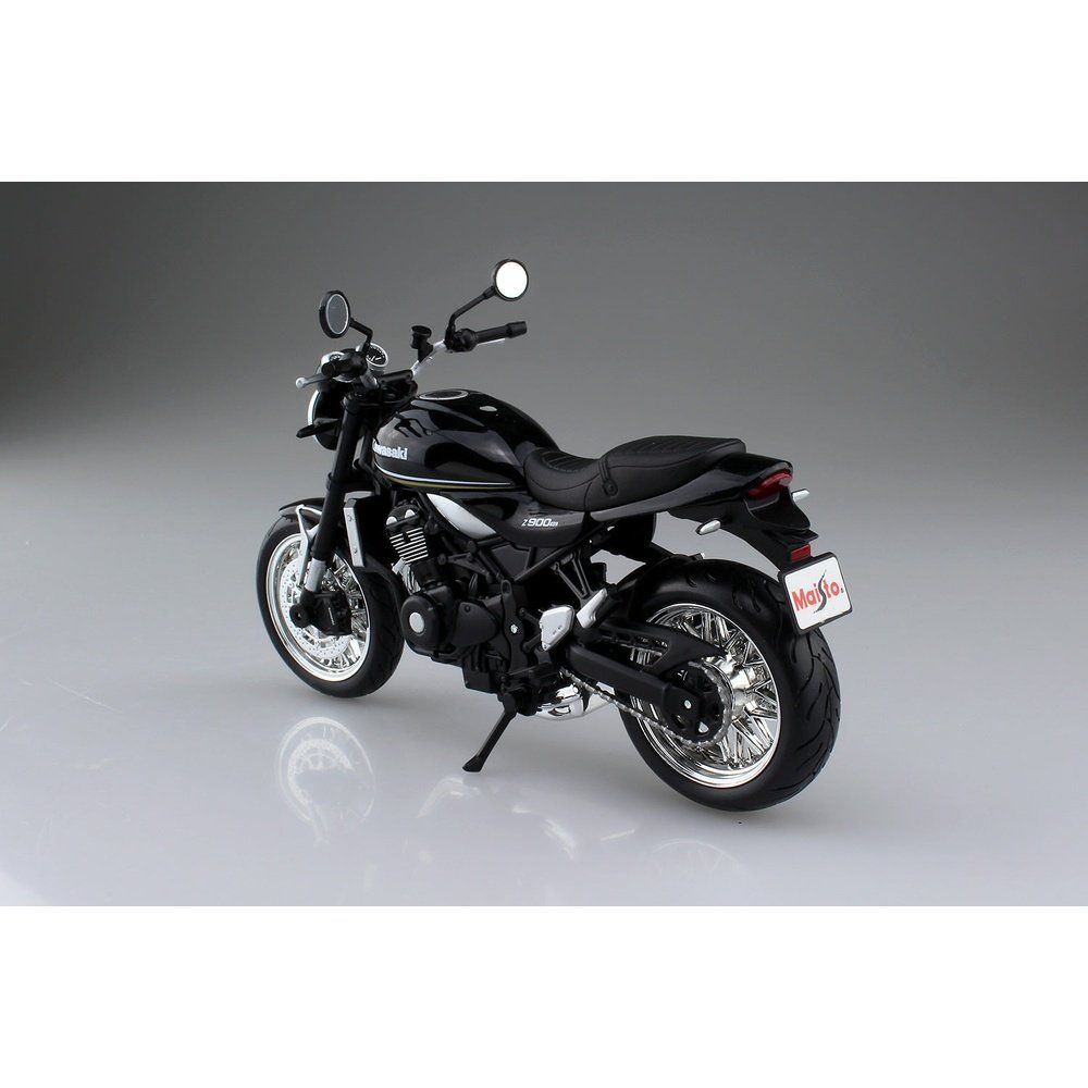 Aoshima 1/12 Finished Bike 川崎Z900RS 金屬閃光黑 - TwinnerModel