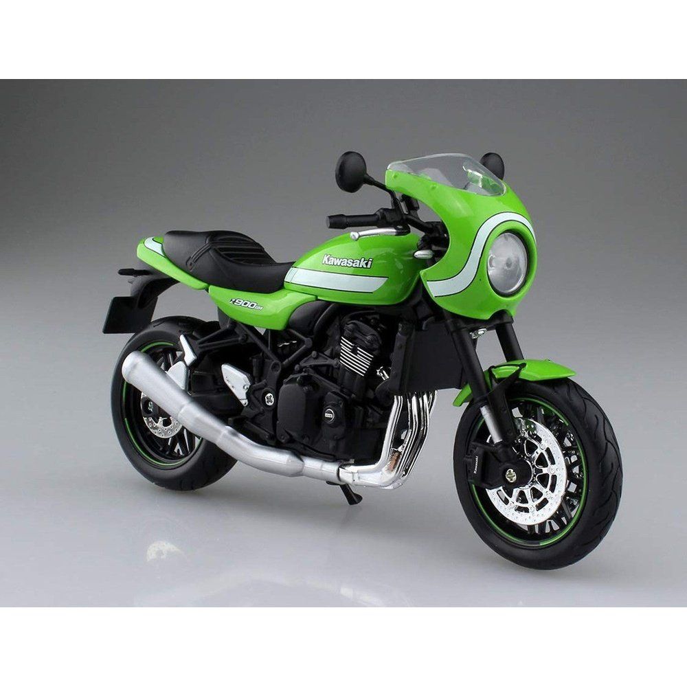 Aoshima 1/12 Finished Bike 川崎Z900RS CAFE 復古青檸綠 - TwinnerModel