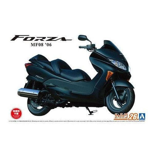 Aoshima 1/12 The Bike 026 本田MF08 FORZA `06`06 組裝模型 - TwinnerModel