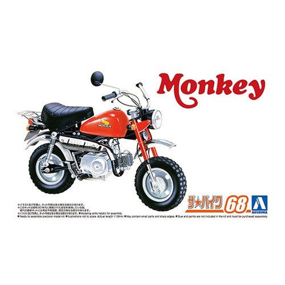 Aoshima 1/12 The Bike 068 本田Z50J-1MONKEY `78 組裝模型 - TwinnerModel