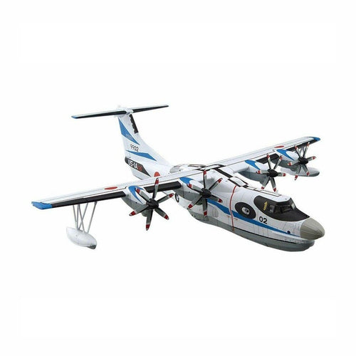 Aoshima 1/144 Airplane 002 日本海上自衛隊救援飛艇US-2（原型） 組裝模型 - TwinnerModel