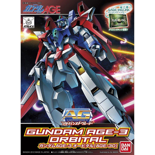 Bandai 1/144 Gundam AGE 高達AGE-3 軌道型 組裝模型 - TwinnerModel