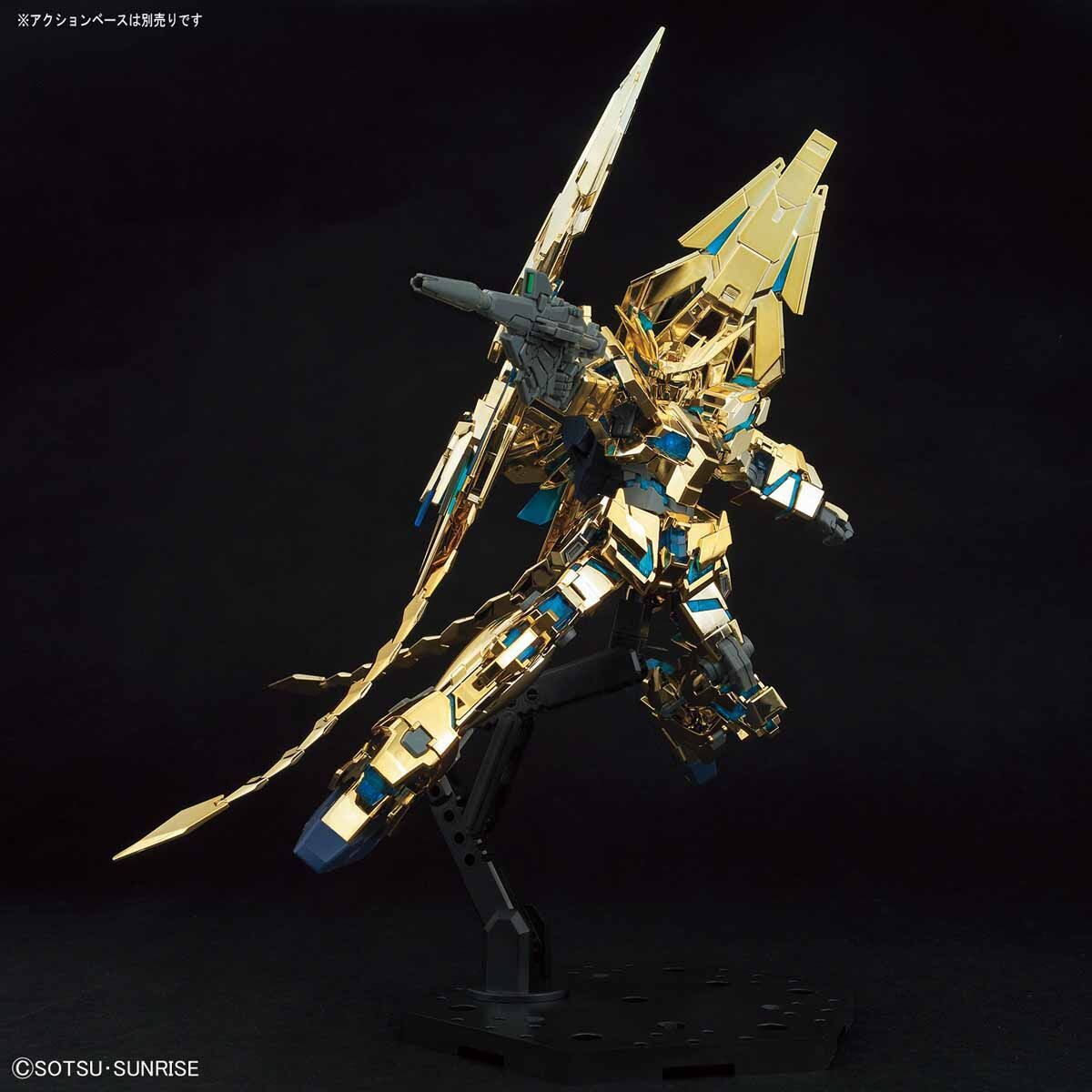 Bandai 1/144 HGUC 216 RX-0 獨角獸高達03 Phenex 電鍍金Ver. NT 組裝模型 - TwinnerModel