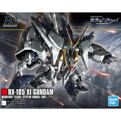 Bandai 1/144 HGUC 238 RX-105 Xi 高達 組裝模型 - TwinnerModel