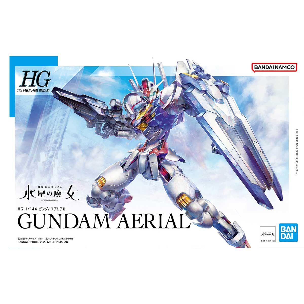 Bandai 1/144 水星之魔女 HG 003 風靈高達 組裝模型 - TwinnerModel