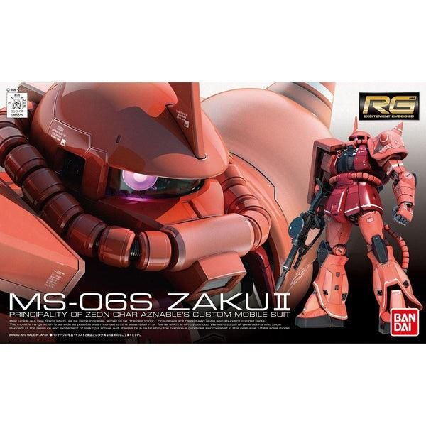 Bandai 1/144 RG 002 MS-06S 紅彗星 組裝模型 - TwinnerModel