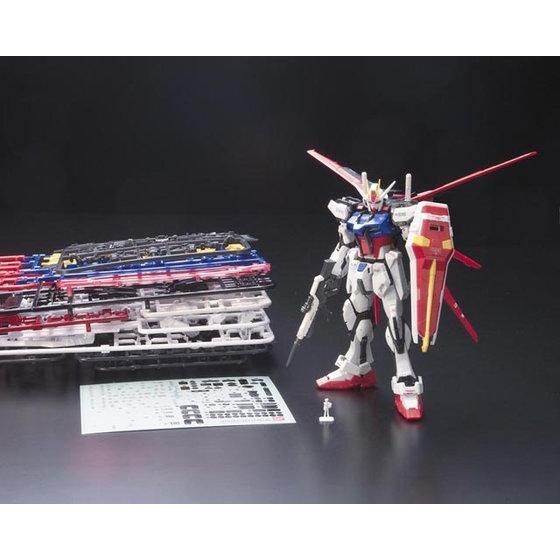 Bandai Aile Strike Gundam Real Grade 1/144 Model Kit - Mobile Suit Gundam Seed