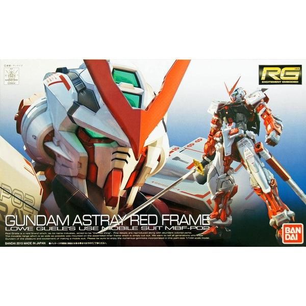 Bandai 1/144 RG 019 MBF-P02 紅異端紅迷惘高達 組裝模型 - TwinnerModel