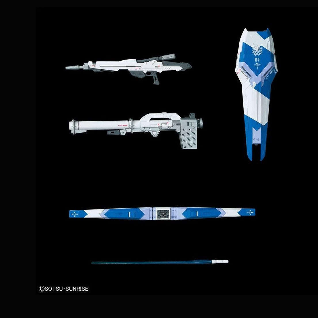 Bandai 1/144 RG 036 機動戰士高達 逆襲的夏亞 HI-NU Hi-ν高達 組裝模型 - TwinnerModel