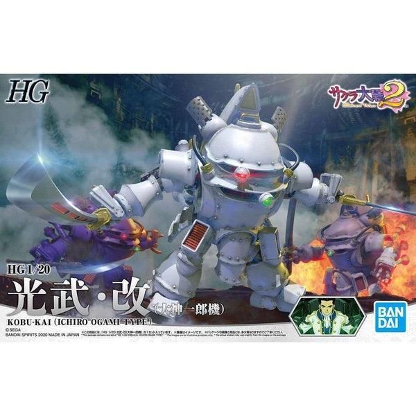 Bandai 1/20 櫻花大戰2 HG 光武・改 大神一郎 座機 組裝模型 - TwinnerModel