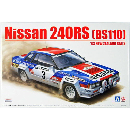 Aoshima 1/20 Beemax 007 240RS '83 紐西蘭拉力賽 組裝模型 - TwinnerModel