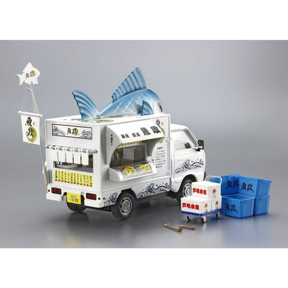 Aoshima 1/24 移動販売 001 魚販 組裝模型 - TwinnerModel