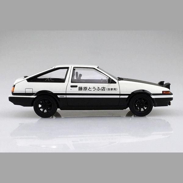 Aoshima 1/24 頭文字D 001 藤原拓海 AE86 Trueno Project D仕様 組裝模型 - TwinnerModel