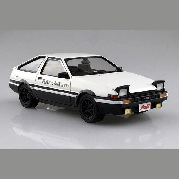 Aoshima 1/24 頭文字D 005 藤原拓海 TOYOTA AE86 第1卷仕様 組裝模型 - TwinnerModel