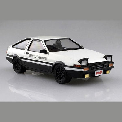 Aoshima 1/24 頭文字D 005 藤原拓海 TOYOTA AE86 第1卷仕様 組裝模型 - TwinnerModel