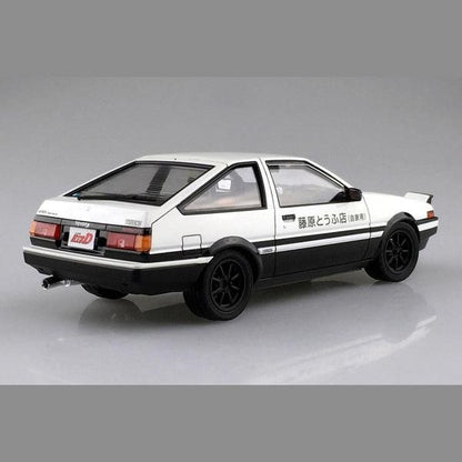 Aoshima 1/24 頭文字D 005 藤原拓海 TOYOTA AE86 第1卷仕様 組裝模型 - TwinnerModel