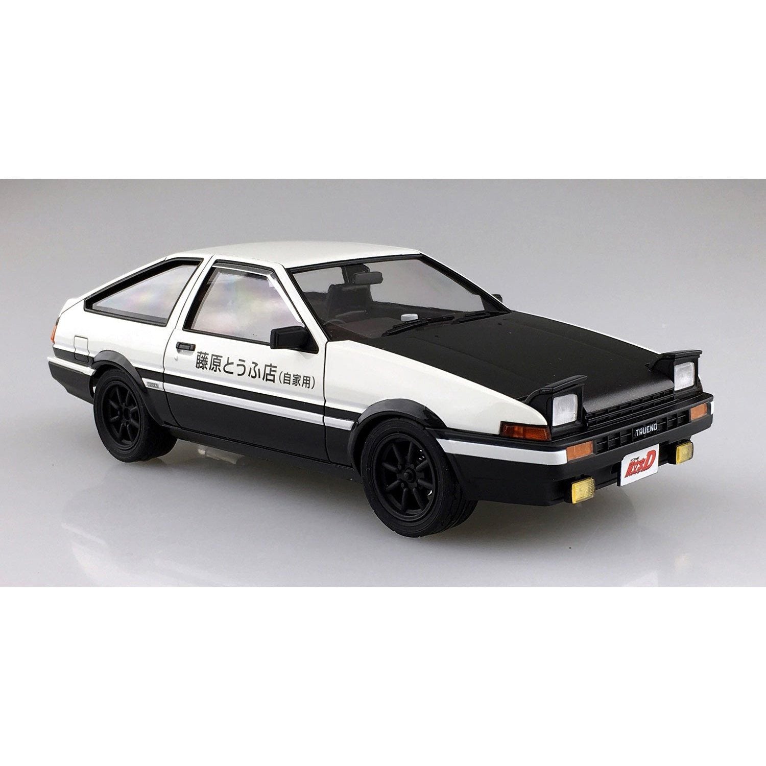 Aoshima 1/24 頭文字D Pre-Painted I-01 原拓海AE86 Trueno Project D式樣 組裝模型 - TwinnerModel