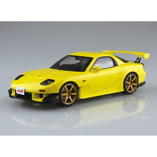 Aoshima 1/24 頭文字D Pre-Painted I-04 高橋啓介FD3S RX-7項目D 第28巻仕様 組裝模型 - TwinnerModel