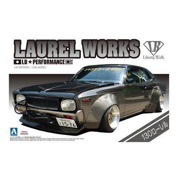 Aoshima 1/24 LB Works 005 130 Laurel 組裝模型 - TwinnerModel
