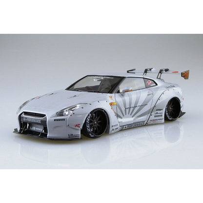 Aoshima 1/24 LB Works 010 日產 R35 GT-R Ver.2 組裝模型 - TwinnerModel