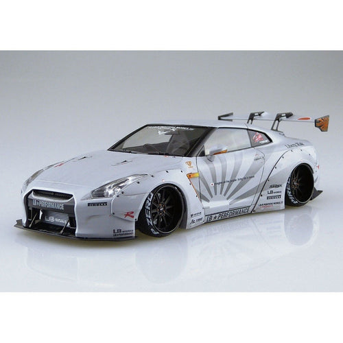 Aoshima 1/24 LB Works 010 日產 R35 GT-R Ver.2 組裝模型 - TwinnerModel