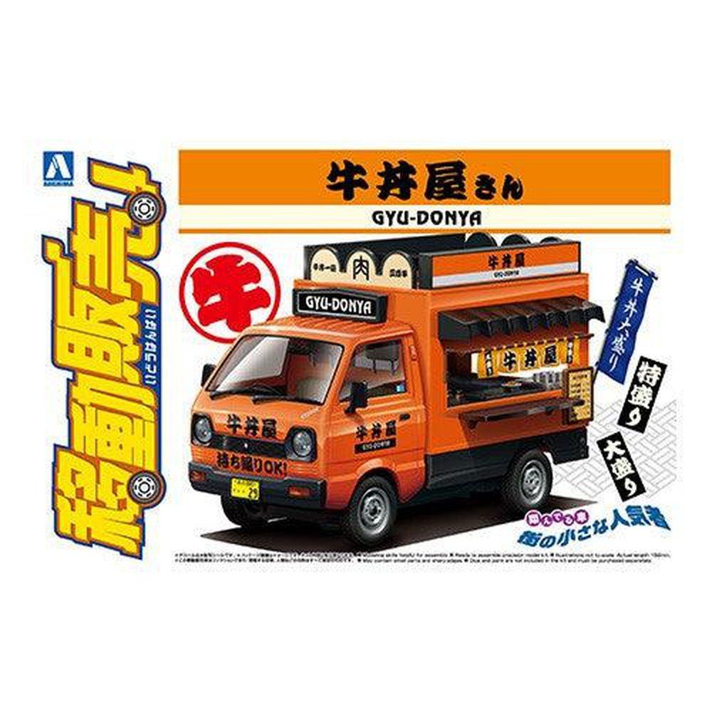 Aoshima 1/24 Moving Stall 009 牛丼餐廳 組裝模型 - TwinnerModel