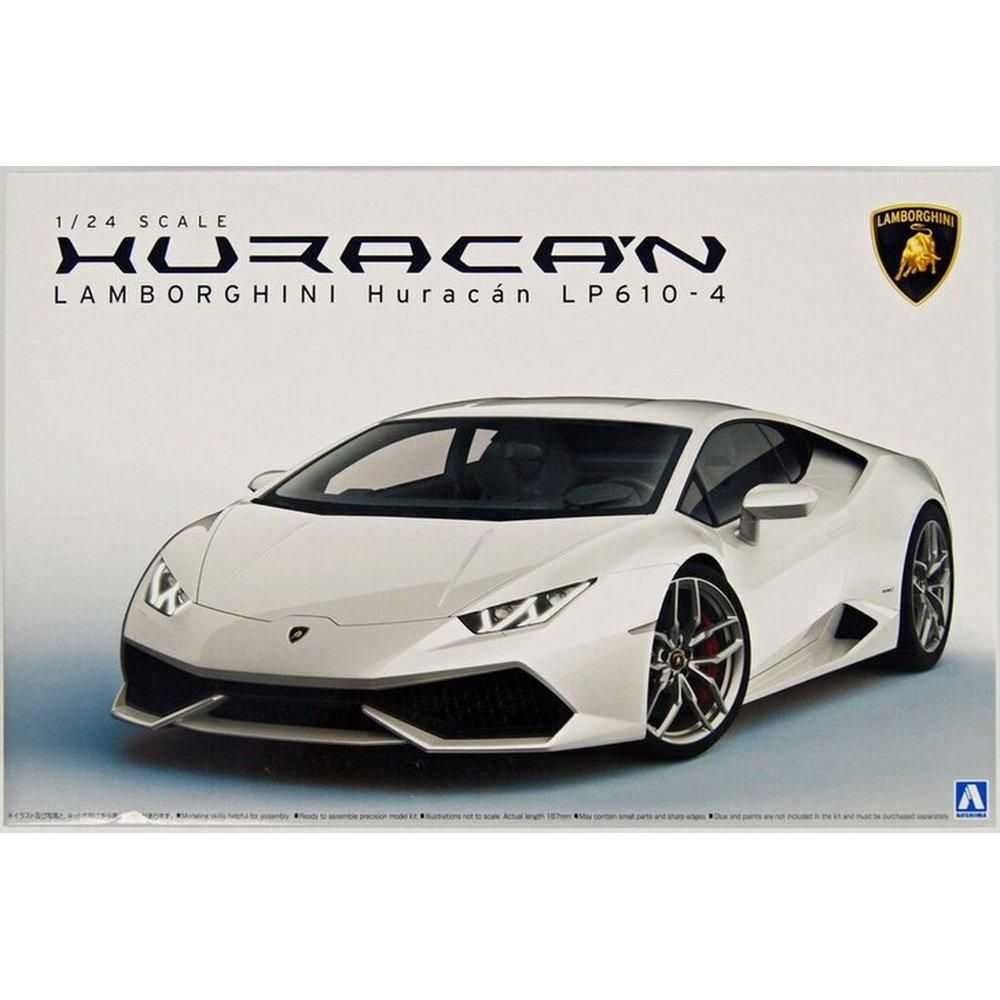 Aoshima 1/24 Super Car 004 林寶堅尼Huracan LP610-4 組裝模型 - TwinnerModel