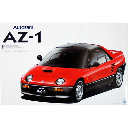 Aoshima 1/24 The Best Car 042 AUTOZAM AZ-1 組裝模型 - TwinnerModel