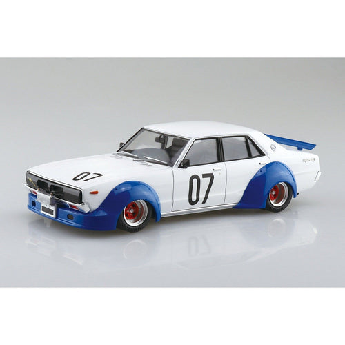 Aoshima 1/24 The Hawk of Works 05 Ken Mary 4門轎車 組裝模型 - TwinnerModel