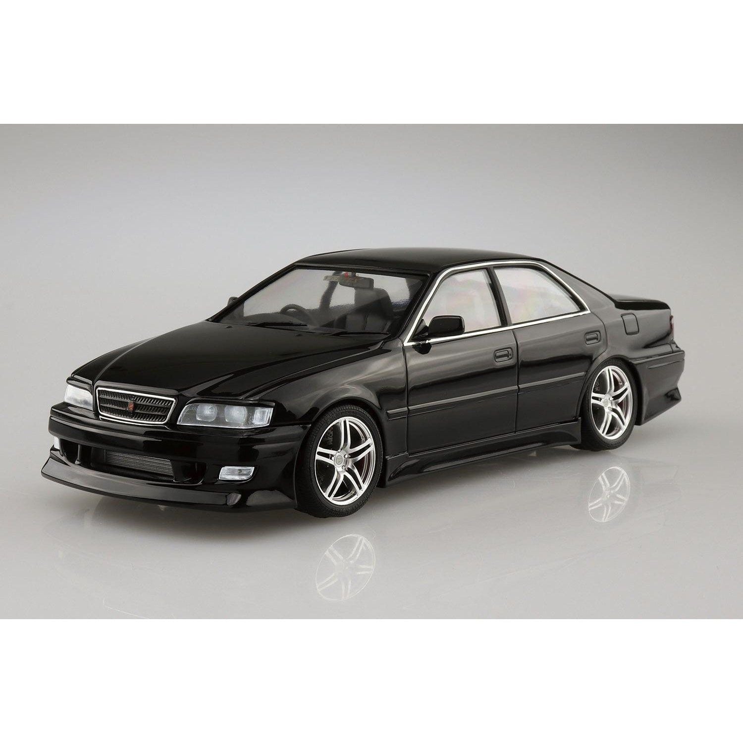 Aoshima 1/24 The Tuned Car 010 VERTEX JZX100 CHASER TOURERV '98 組裝模型 - TwinnerModel