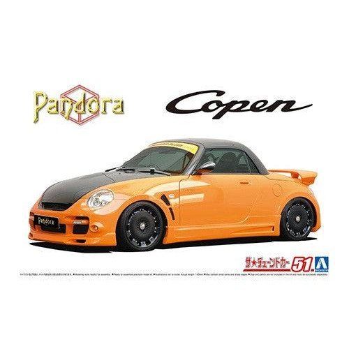 Aoshima 1/24 The Tuned Car 051 潘朵拉 TYPE887 EVOII L880K COPEN '02 組裝模型 - TwinnerModel