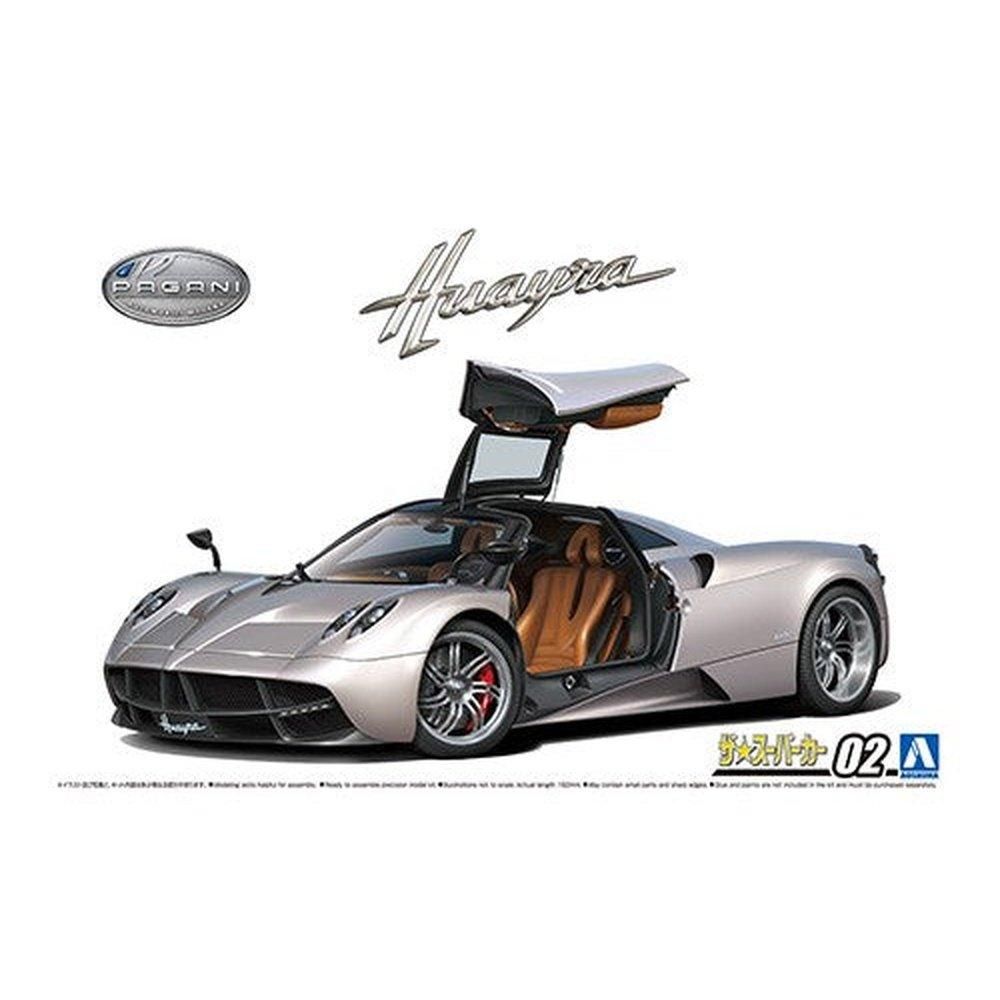 Aoshima 1/24 ZMC 002 帕加尼 Huayra '12 組裝模型 - TwinnerModel