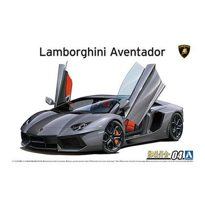 Aoshima 1/24 ZMC 004 林寶堅尼 Aventador 組裝模型 - TwinnerModel