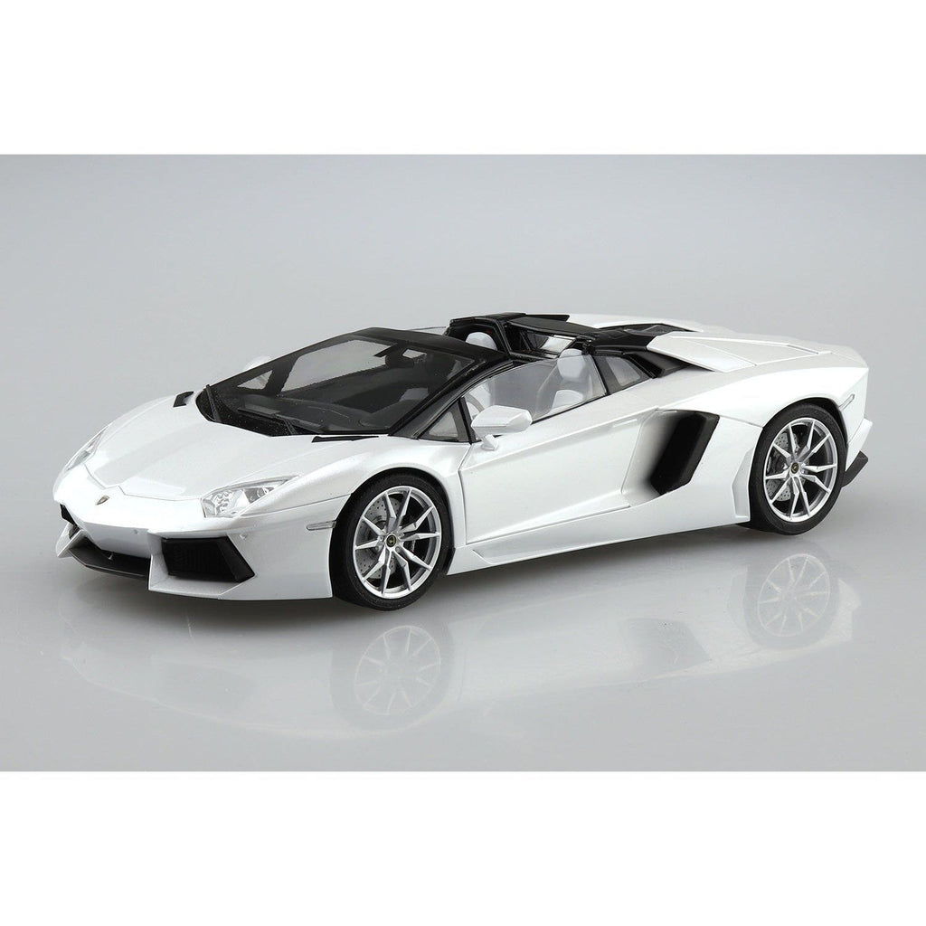 Aoshima 1/24 ZMC 008 林寶堅尼 Aventador LP700-4 ROADSTER 2012 組裝模型 - TwinnerModel