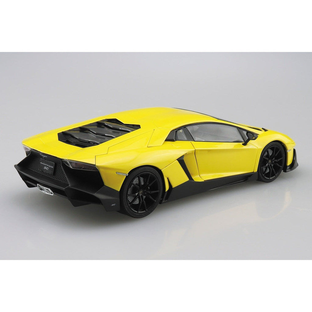 Aoshima 1/24 ZMC 010 林寶堅尼 Aventador 50周年紀念版 組裝模型 - TwinnerModel