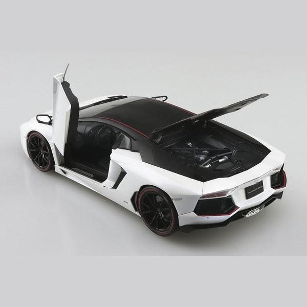 Aoshima 1/24 ZMC 012 林寶堅尼 Aventador PIRELLI 特別版 '14 組裝模型 - TwinnerModel