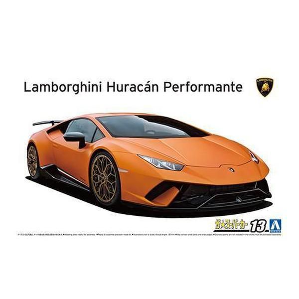 Aoshima 1/24 ZMC 013 林寶堅尼 HURACAN PERFORMANTE '17 組裝模型 - TwinnerModel