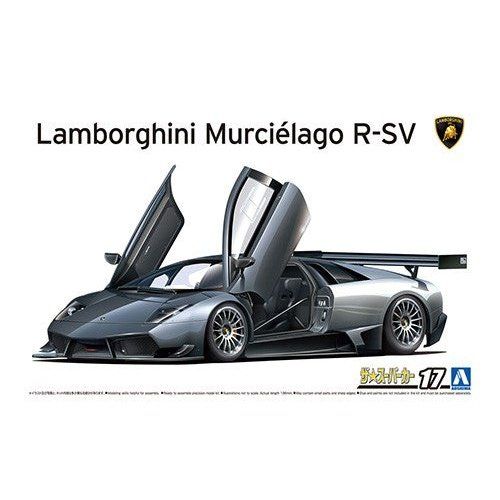 Aoshima 1/24 ZMC 017 林寶堅尼 Murcielago R-SV 組裝模型 - TwinnerModel