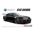 Aoshima 1/24 ZMT 006 RASTY PS13 SILVIA '91 組裝模型 - TwinnerModel