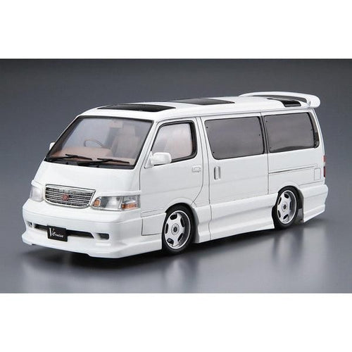 Aoshima 1/24 ZMT 025 AZ-MAX KZH100 HIACE 載貨車 '99 (豐田) 組裝模型 - TwinnerModel