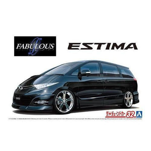 Aoshima 1/24 ZMT 032 FABULOUS VARIOUS GSR50 ESTIMA '06 (豐田) 組裝模型 - TwinnerModel