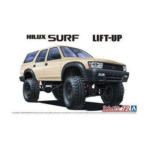 Aoshima 1/24 ZMT 072 VZN130G HILUX SURF 提升版 '91 組裝模型 - TwinnerModel