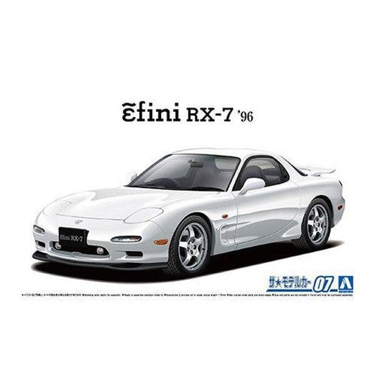 Aoshima 1/24 ZM 007 萬事得 FD3S RX-7 '96 組裝模型 - TwinnerModel